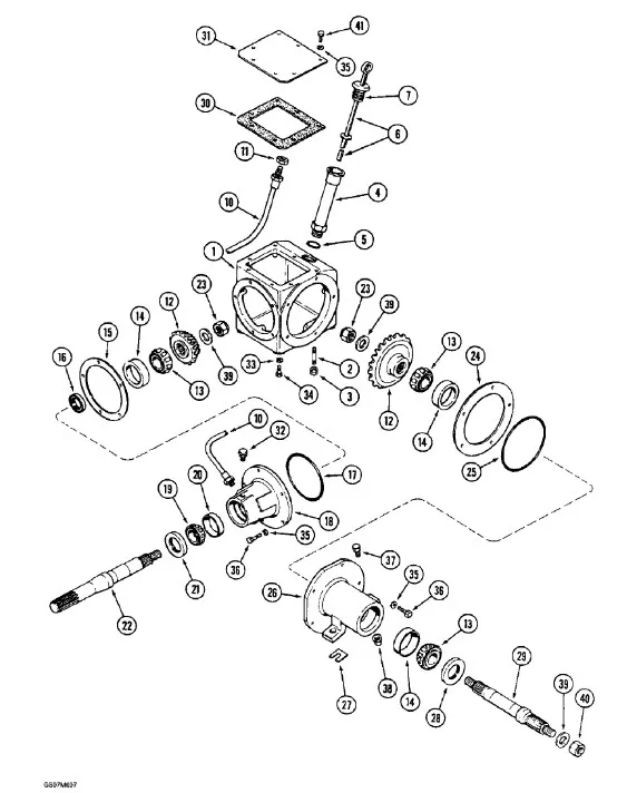 1315597C1 - Набор шест. редуктора прив. кам. накл. комб. 2366/88, 6130/40/50